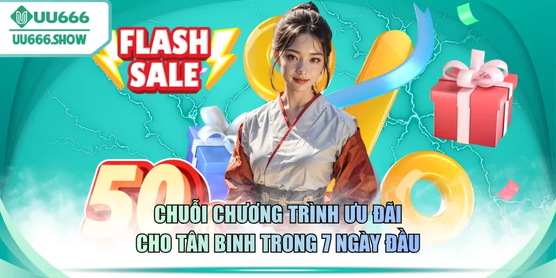 Chuỗi chương trình ưu đãi cho tân binh trong 7 ngày đầu