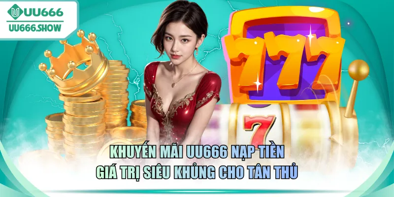 Khuyến mãi UU666 nạp tiền giá trị siêu khủng cho tân thủ